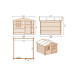  Fonteyn | Tuinhuis Heleen 300 | Enkele Deur | HG Groen 261275-01